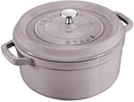 Staub La Cocotte Cocotte 24 cm, rund, Kirschbl&uuml;te, Gusseisen