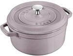 Staub La Cocotte Cocotte 20 cm, rund, Kirschbl&uuml;te, Gusseisen