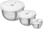 ZWILLING Fresh & Save BOWLS Vakuumsch&uuml;ssel Set S/M/L / 6-tlg, Edelstahl,