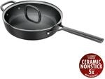 ZWILLING Milano Schmorpfanne mit Glasdeckel 28 cm, Aluminium