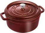 Staub La Cocotte Cocotte 24 cm, rund, Grenadine-Rot, Gusseisen