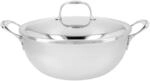 Demeyere Atlantis 7 Servierpfanne mit doppelwandigem Deckel 28 cm, 18/10...