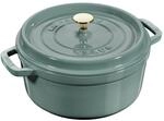 Staub La Cocotte Cocotte 24 cm, rund, Eukalyptus, Gusseisen