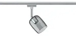 Paulmann URail Schienensystem Spot Blossom max. 1x25W G9 Chrom matt/Rauchglas 230V