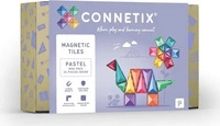 Connetix CT-P-00032-MI, Connetix Pastel Mini Construction Game 32 Pieces...