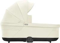 Cybex 522002615, Cybex S Lux Carrycot Beige Kinder Seashell Beige / Light Beige