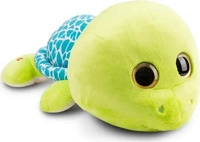 Nici 49909, Nici Turtle Welloni Lying Teddy 45 Cm Gelb Green Kinder