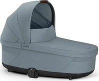 Cybex 524001349, Cybex S Lux Carrycot Grau Kinder Stormy Blue / Light Blue