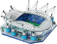 Deqube DE66022, Deqube Manchester City Stadium Construction Game 4473 Pieces Silber