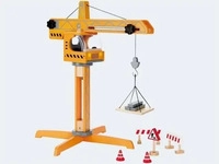 Hape Crane Lift Mehrfarbig 45.0 Kinder