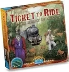 Asmodee 824968817742-UNIT, Asmodee Aventureros Al Tren El Corazon De Africa Board