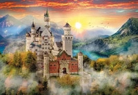 Clementoni Neuschwanstein Puzzle 2000 Pieces Mehrfarbig Kinder