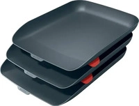Leitz 53582089, Leitz Cosy Tabletop Tray 3 Units Grau Kinder Velvet Gray