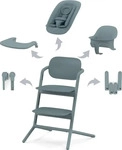 Cybex 521003199, Cybex Lemo2 4 In 1 Home Highchair Silber Kinder Stone Blue
