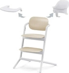 Cybex 521003185, Cybex Lemo2 3 In 1 Set Home Highchair Silber Kinder Sand White