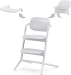 Cybex 521004821, Cybex Lemo2 3 In 1 Home Highchair Silber Kinder All White