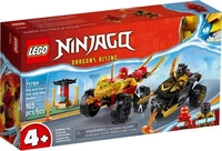 Lego 71789, Lego Battle By Car And Motorcycle Of Kai And Ras Construction Game...