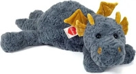 Hermann Teddy T939443, Hermann Teddy Dragon Lottie Teddy 48 Cm Grau Kinder