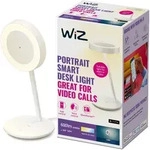 LED-Portrait-Schreibtischlampe Wei&szlig; CCT SMART WiFi WiZ