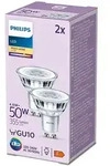 LED Lampen Set 2x GU10 Reflektor 4.6W = 50W 355lm 2700k Warmwei&szlig; PHILIPS