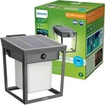 Solarfassaden-Wandleuchte LED 1.5W 250lm 3000K IP44 mit Bewegungs- und
