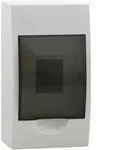Modularer, hermetisch geschlossener Aufputz-Bauschaltkasten mit 4 Modulen,...