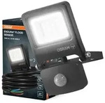 LED-Fluter Halogen-Au&szlig;enstrahler mit Bewegungs- und D&auml;mmerungssensor 10W 4000K