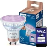 LED Lampen GU10 4.7W = 50W 2200-6500K + RGB 36&deg; SMART WiFi Philips WiZ