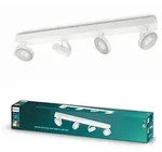 LED Deckenleuchte 4x 4.5W 2700K Dimmbar CLOCKWORK Moving White PHILIPS
