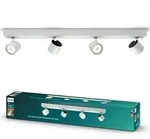 LED STAR Deckenleuchte 4x 4.5W 2700K Dimmbarer Reflektor Leuchte Beweglich Wei&szlig;