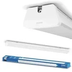 Hermetische LED-Leuchte 50W 5000lm 2700K IP65 Wei&szlig; 120cm Projetline Philips