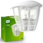 Gartenleuchte LED Wandleuchte CREEK myGarden E27 IP44 Laterne Wei&szlig; PHILIPS