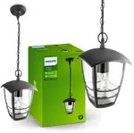 LED-H&auml;ngegarten-Au&szlig;enleuchte CREEK myGarden E27 IP44 &Uuml;berhang 80 cm Schwarz