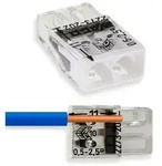 WAGO 2273-202 Schnellanschluss-Installationsverbinder f&uuml;r DRAHT 2x0,5-2,5 mm