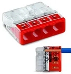 WAGO 2273-204 Quick Connect Installationsverbinder f&uuml;r DRAHT 4x0,5-2,5mm