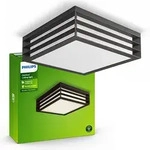 Garten LED Au&szlig;endeckenleuchte MOONSHINE myGarden 2xE27 IP44 Wandleuchte Anthrazit