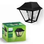 Gartenleuchte LED Wandleuchte ALPENGLOW myGarden E27 IP44 Laterne Schwarz...