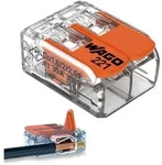 WAGO 221-612 Quick Connect Installationsverbinder f&uuml;r KABEL 2x0,5-6mm