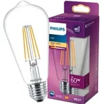 LED Edison E27 ST64 Gl&uuml;hbirne 7W = 60W 806lm 2700K Warmwei&szlig; Filament PHILIPS