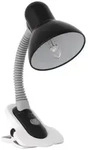 Nachttischlampe f&uuml;r E27 SUZI HR-60 schwarz MIT CLIP Kanlux