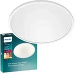 LED Plafond Deckenleuchte SUPERSLIM 15W 2700K 30cm Dimmbar Wei&szlig; PHILIPS
