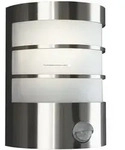 LED-Gartenwandleuchte CALGARY IR myGarden E27 IP44 mit Bewegungssensor Silber...