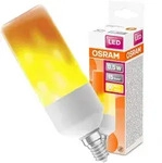 LED Flame Gl&uuml;hbirne E14 0.5W 10lm 1500K Warmwei&szlig; 330&deg; OSRAM STAR FLAME