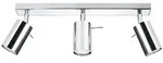 Anbauleuchte RING 3L 3xGU10 Reflektor Halogen Beweglich Minimalistisch Chrom...