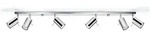 Anbauleuchte RING 6L 6xGU10 Reflektor Halogen Moving Strip Minimalist chrom SOLLUX