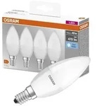 4x LED Lampe E14 B35 5,5 W = 40 W 470 lm 4000 K Neutralwei&szlig;er OSRAM-Sockel