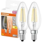 2x LED Birne B35 Kerze E14 4W = 40W 470lm 2700K Warmwei&szlig; 300&deg; Retrofit...