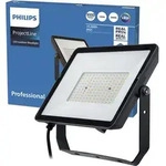 LED Fluter 100 W 9000 lm 3000 K IP65 Schwarz ProjectLine Fluter PHILIPS