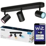 LED-Deckenleuchte SPOT rail Schwarz 3x 5W WHITE + RGB SMART WiFi WiZ