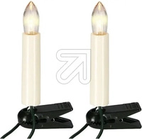 Hellum 812046, Riffelkerzenkette 20 tlg. LED warm-wei&szlig; 812046 4001233812046...